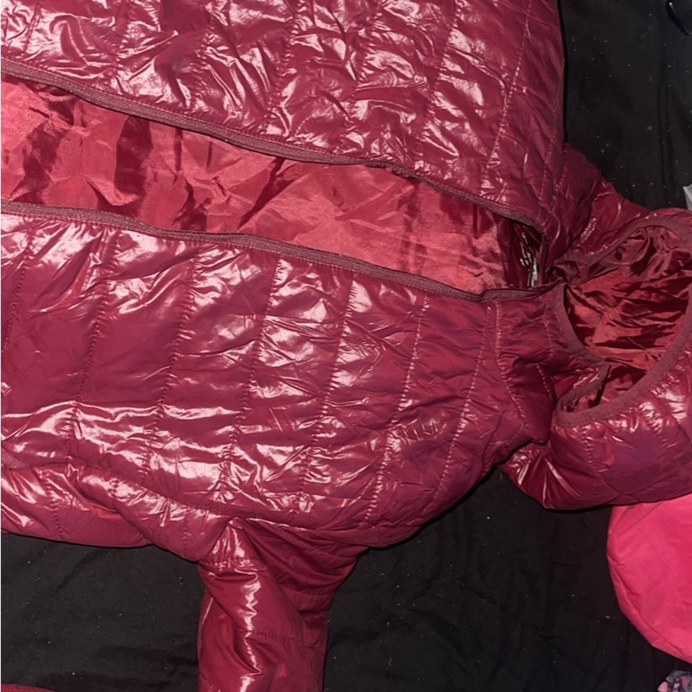 Quilted Burgundy Jacket